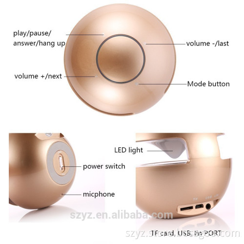 BEST CHRISTMAS GIFT Loud Speaker LED Light Blutooth Speaker With FM